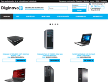 Tablet Screenshot of diginova.es